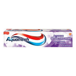 Паста зубная AQUAFRESH Активное Отбеливание 100мл AQUAFRESH