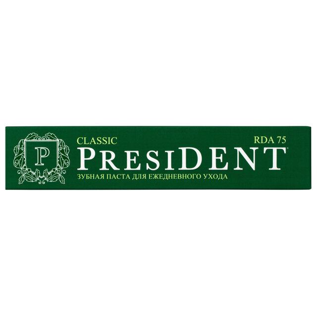 Паста зубная PRESIDENT Classic 75мл фото 1