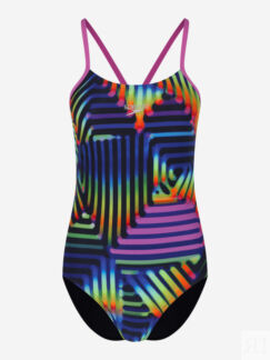 Купальник слитный женский Speedo Alov, Фиолетовый
