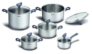 Набор посуды Tefal Daily Cook 10 предметов G712SA55 Moulinex