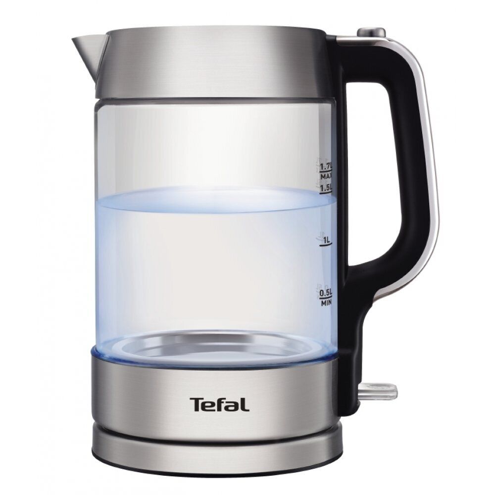 Электрический чайник Tefal Glass Kettle KI770D30 Moulinex фото 1