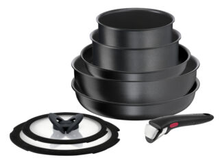 Набор посуды Tefal Ingenio Daily Chef Black 8 предметов 16/18/22/26/26 см L