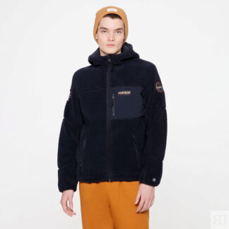 Мужская флисовая кофта Napapijri Yupik Full Zip Hoodie