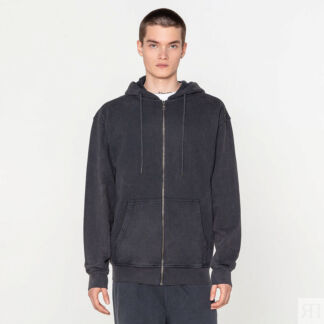 Мужская худи STREETBEAT Washed Hoodie Full Zip French Terry
