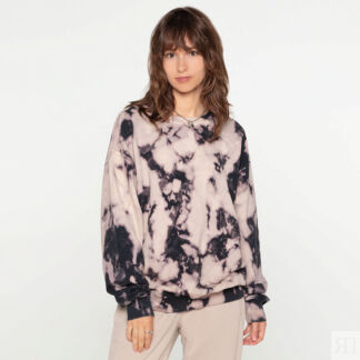 Женский свитшот STREETBEAT Washed Tie Dye Crew French Terry