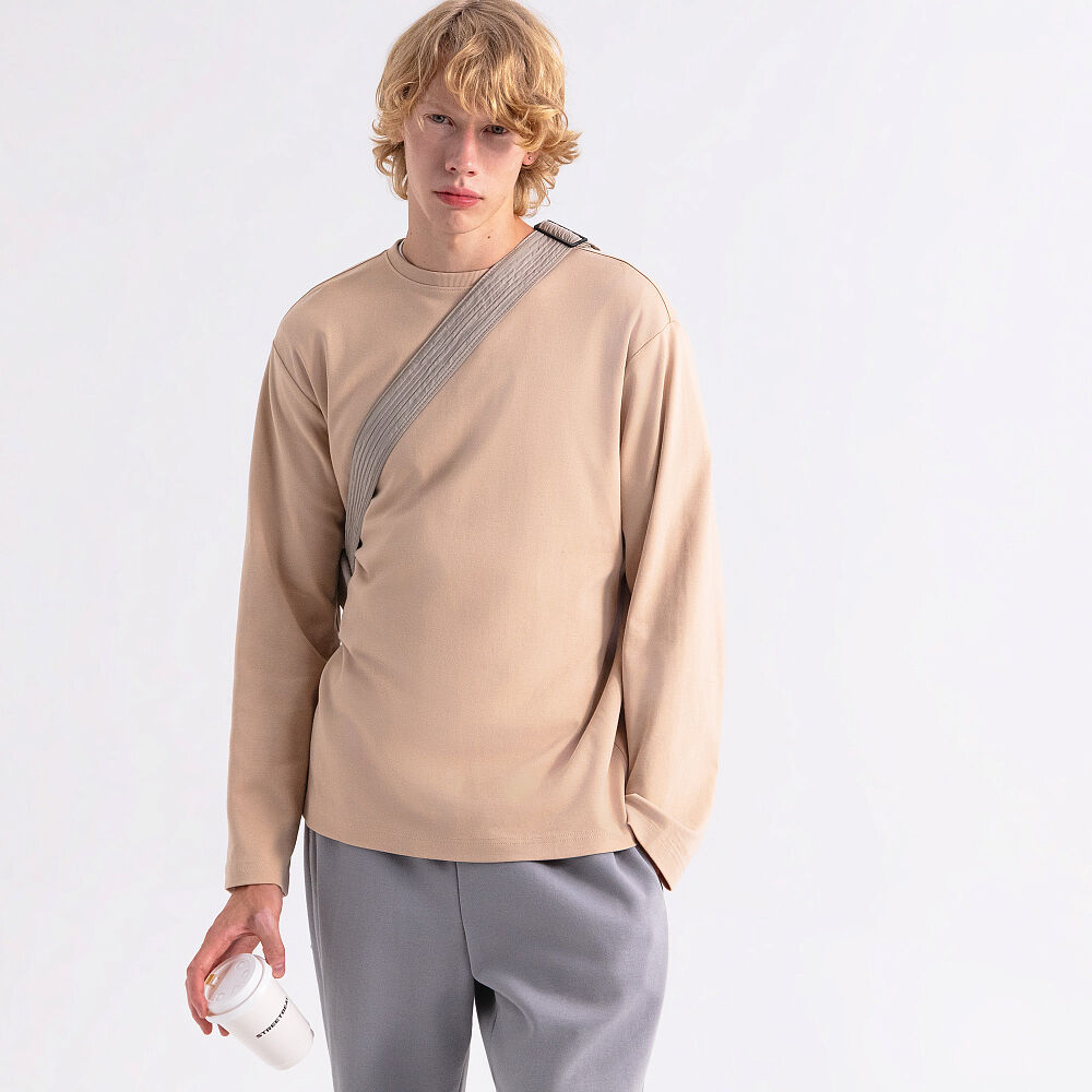 Мужской лонгслив STREETBEAT Long Sleeve Basic Tee SBM-LSTEE0002-230-L фото 1