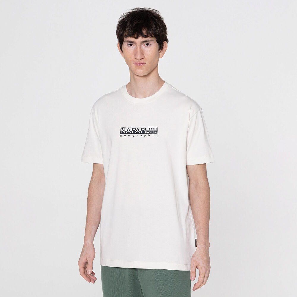 Мужская футболка Napapijri Box Tee NP0A4H8SN1A1-XL фото 1