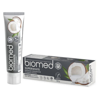 Паста зубная BIOMED Superwhite Бережное отбеливание и укрепление эмали, 75