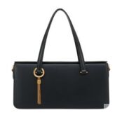 Женская сумка-багет EKONIKA PREMIUM PM30287CN-01-black-25W фото 1