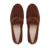 Женские демисезонные лоферы EKONIKA EN01154CN-03-walnut-25W фото 4