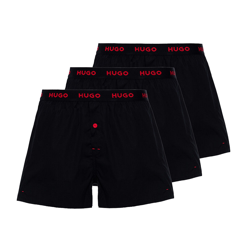 Мужские трусы HUGO Woven Boxer Triplet 50510216-002-M фото 1