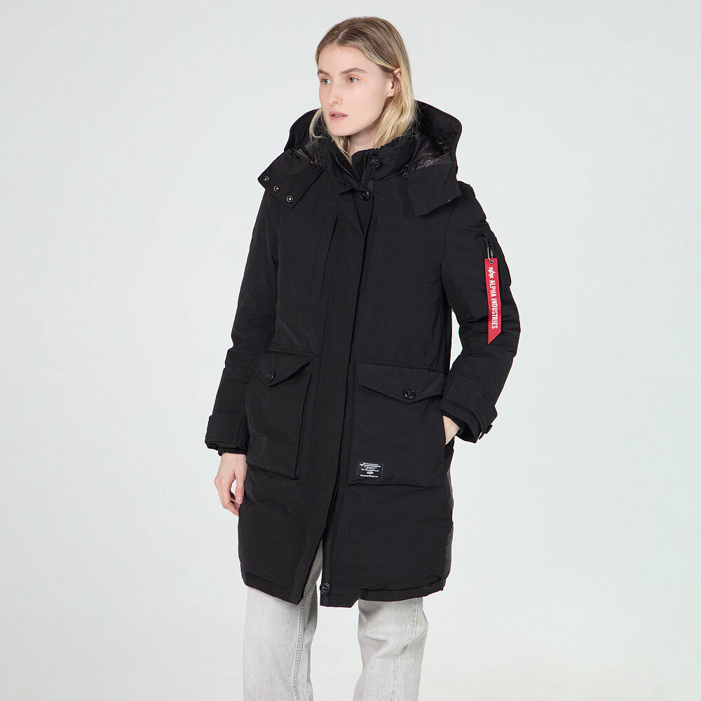 Женская парка Alpha Industries Hybrid Parka WJM53500C1-001-S фото 1