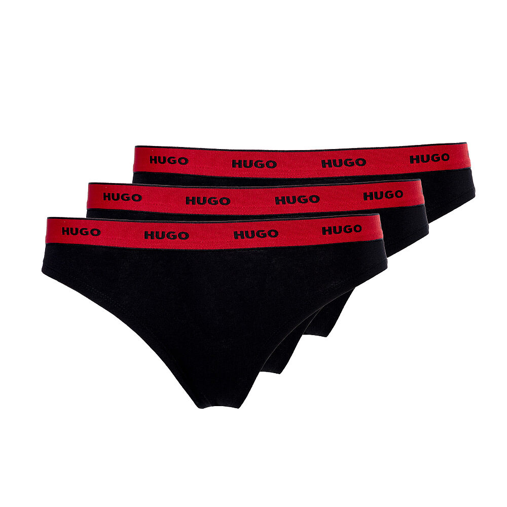 Женские трусы HUGO Triplet Thong Stripe 50480150-005-XS фото 1