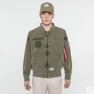 Мужской бомбер Alpha Industries L-2B Rip And Repair Flight Bomber