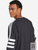 Футболка мужская adidas Q3, Черный JC9942A01-. фото 4