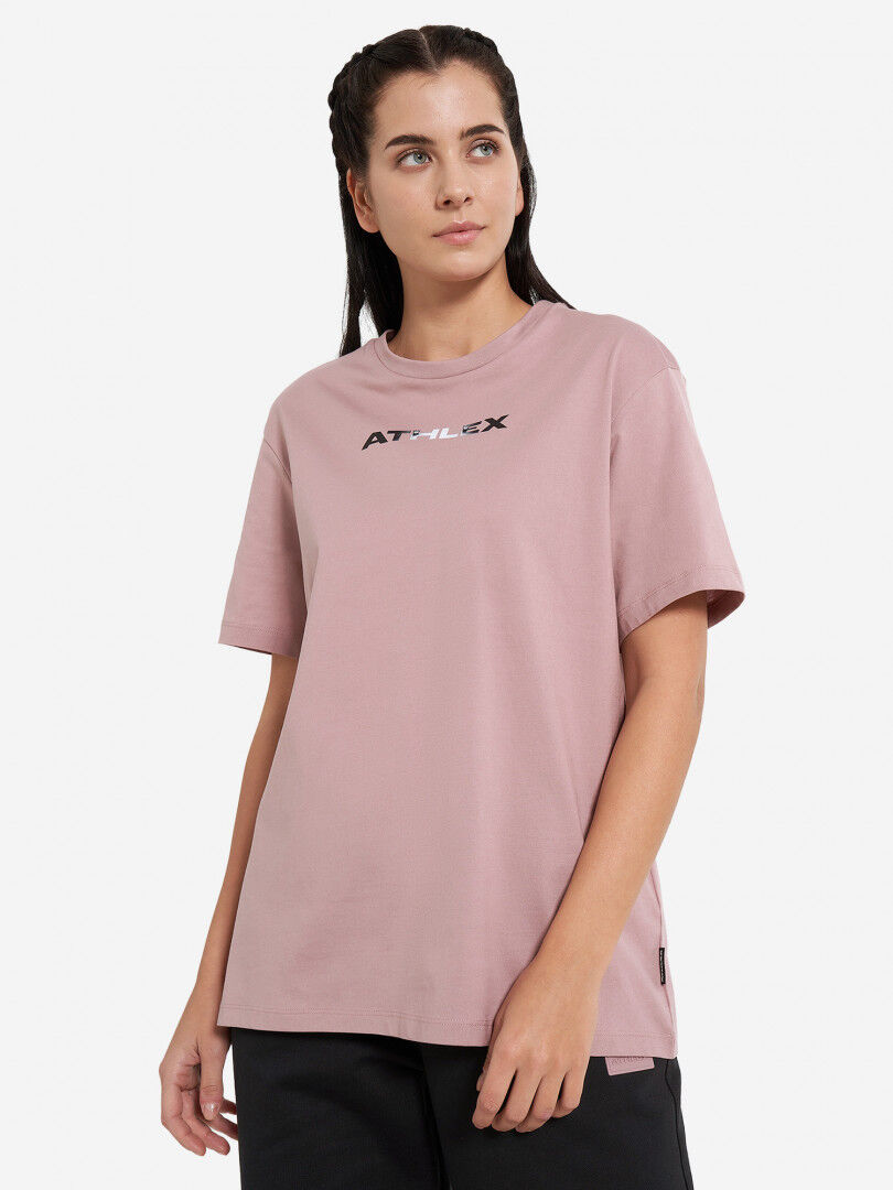 Футболка женская оверсайз Athlex, Розовый 132757A31-80 фото 1