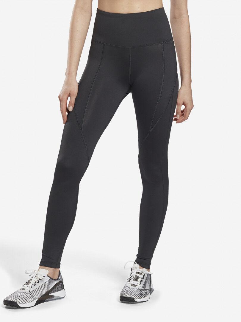 Легинсы женские Reebok, Черный 100005285R00-. фото 1