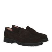 Женские демисезонные лоферы EKONIKA EN00446CN-06-L-dk.brown-25W фото 3