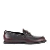 Женские демисезонные лоферы EKONIKA EN01340CN-02-cherry-25W фото 1