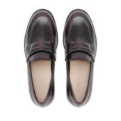 Женские демисезонные лоферы EKONIKA EN01340CN-02-cherry-25W фото 4