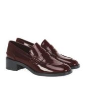 Женские демисезонные лоферы EKONIKA EN01349CN-02-cherry-25W фото 3