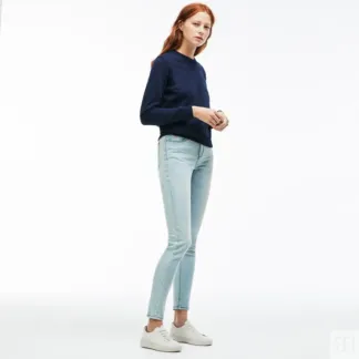 Женские эластичные джинсы Lacoste L!VE