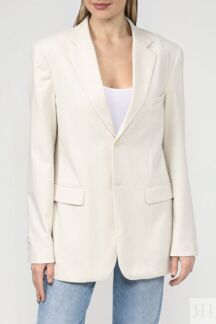 Однобортный пиджак прямого кроя Esprit Casual