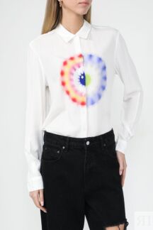 Рубашка из вискозы с принтом Desigual