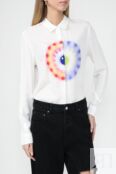 Рубашка из вискозы с принтом Desigual фото 1
