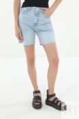 Шорты джинсовые с необработанным краем Guess фото 1