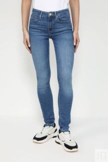 Джинсы с эффектом потертости Tommy Hilfiger