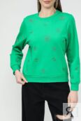 Свитшот с геометрической вышивкой Desigual фото 1