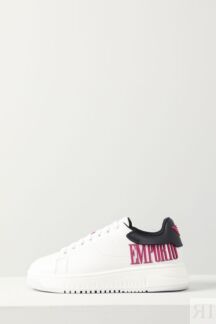 Кеды кожаные EMPORIO ARMANI