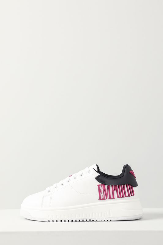 Кеды кожаные EMPORIO ARMANI фото 1