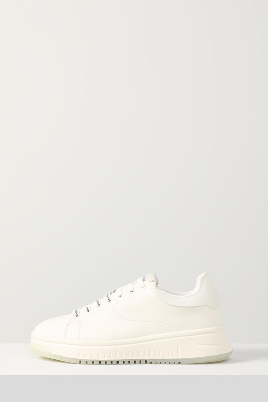 Кеды кожаные EMPORIO ARMANI фото 1