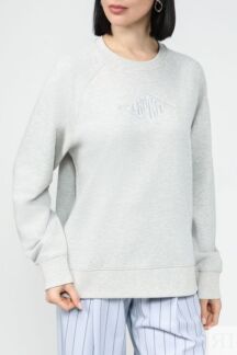 Свитшот хлопковый с логотипом Esprit Casual