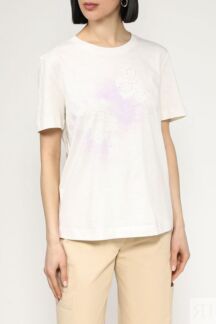Футболка хлопковая с принтом Esprit Casual