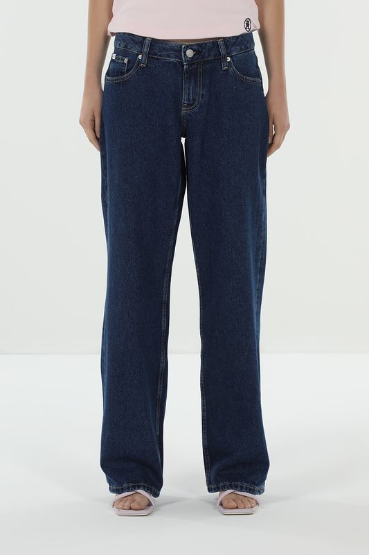 Джинсы однотонные Calvin Klein Jeans фото 1