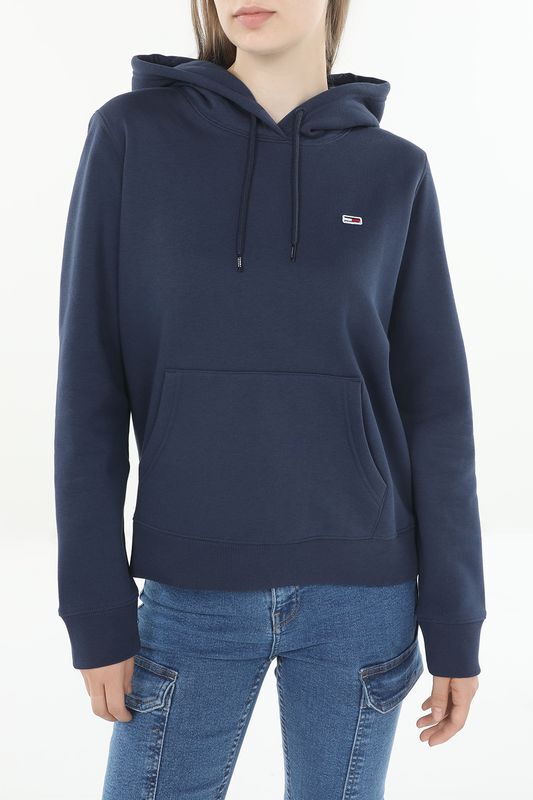 Худи хлопковое с карманом Tommy Jeans фото 1
