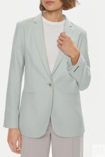 Пиджак однобортный удлиненного кроя Calvin Klein
