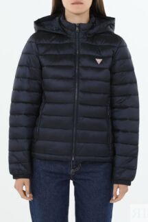 Куртка утепленная с капюшоном Guess Jeans