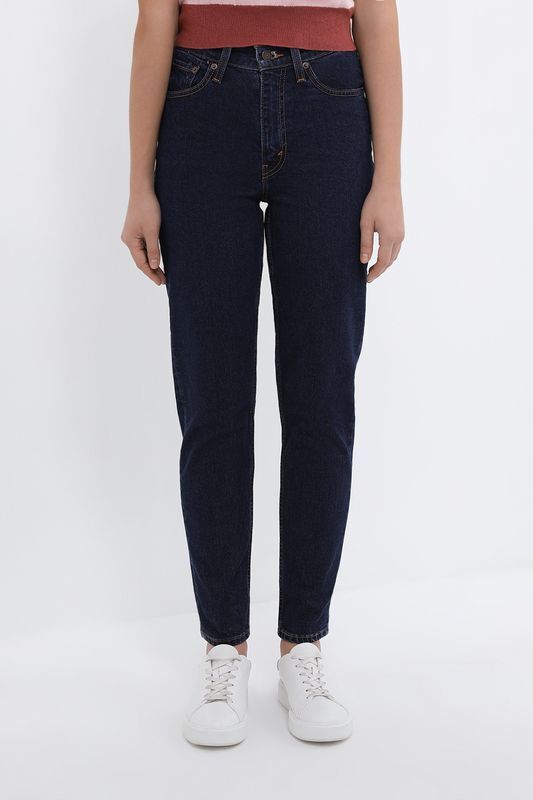Джинсы однотонные облегающего кроя LEVI'S фото 1