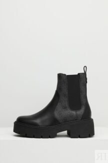 Сапоги-челси на массивной подошве Guess