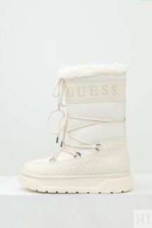 Сапоги со шнуровкой на меху Guess