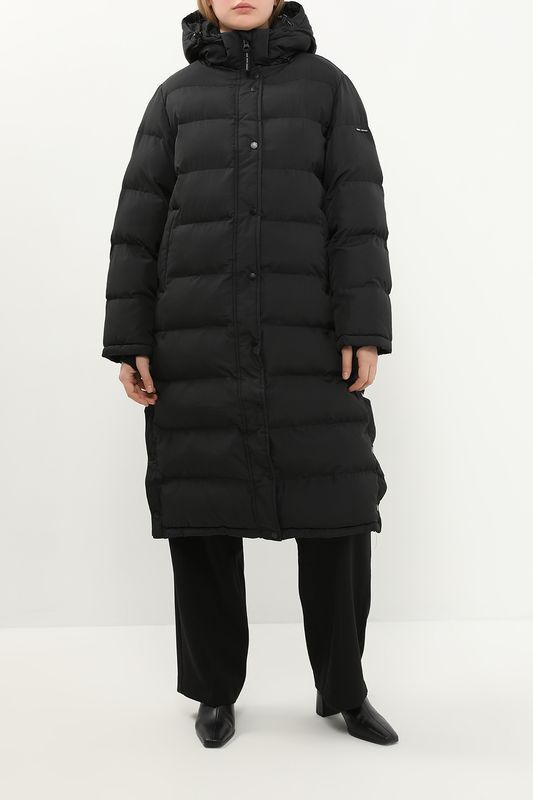 Пуховик с капюшоном удлиненный PEPE JEANS фото 1