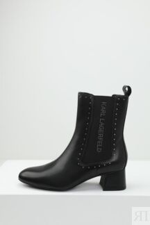 Полусапоги челси кожаные Karl Lagerfeld
