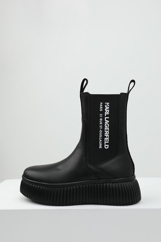 Полусапоги челси кожаные Karl Lagerfeld фото 1