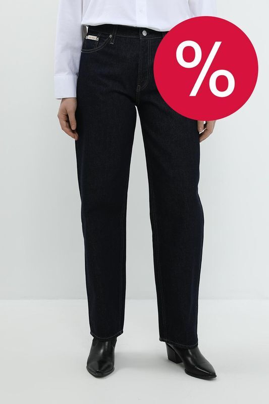 Джинсы однотонные Calvin Klein Jeans фото 1