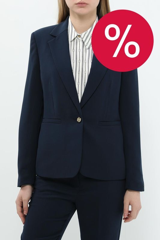 Пиджак однобортный приталенный Tommy Hilfiger фото 1