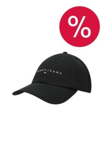 Бейсболка хлопковая с логотипом Tommy Jeans